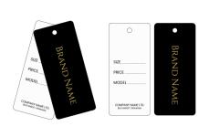 Eticheta din carton Model HT-M111 Etichete Carton Personalizate Model HT-M111