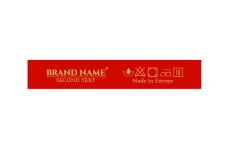 Etichete textile de brand Model TL-M105