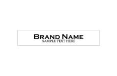 Etichete textile de brand Model TL-M108