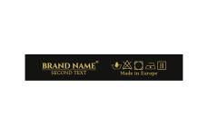Etichete textile de brand Model TL-M133