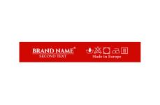 Etichete textile de brand Model TL-M141
