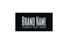 Etichete textile de brand Model TL-M15
