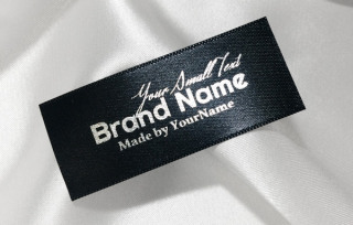 Etichete textile de brand