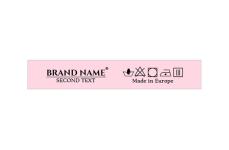 Etichete textile de brand Model TL-M61