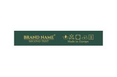 Etichete textile de brand Model TL-M84