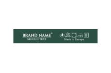 Etichete textile de brand Model TL-M91
