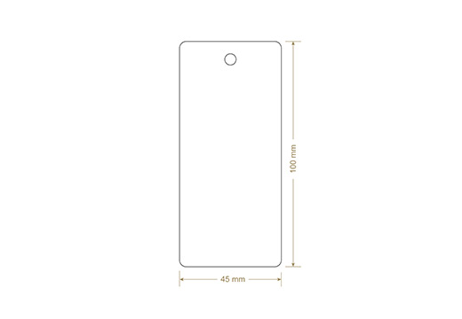 Eticheta din carton Model HT-M117