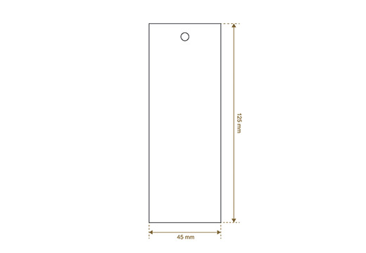 Eticheta din carton Model HT-M122
