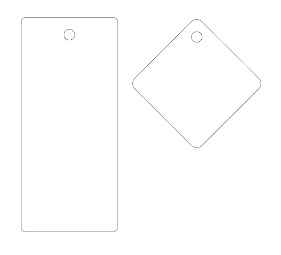 Eticheta din carton Model HT-M94