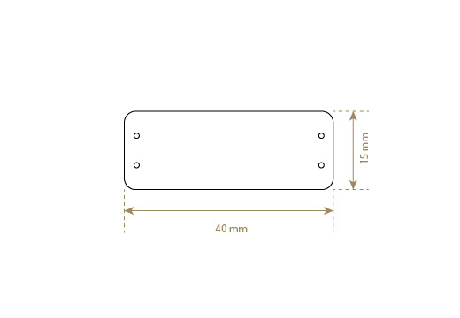 Eticheta din imitatie de piele Model EP-M104
