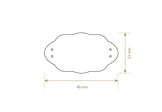 Eticheta din piele artificiala Model EP-M113