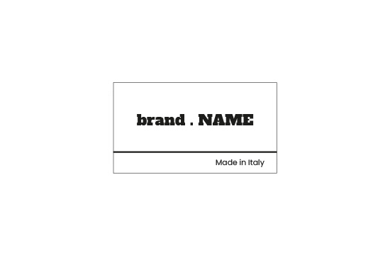 Eticheta din piele artificiala Model EP-M122