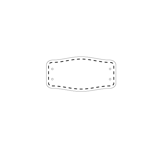 Eticheta din piele naturala Model EP-M14