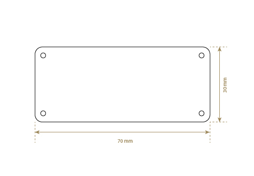 Eticheta din piele artificiala Model EP-M164