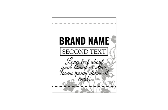 Eticheta din piele naturala Model EP-M41