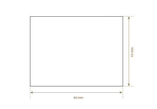 Eticheta din piele naturala Model EP-M48