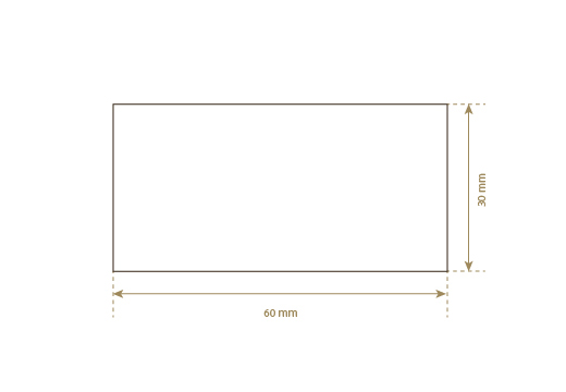 Eticheta din piele naturala Model EP-M54