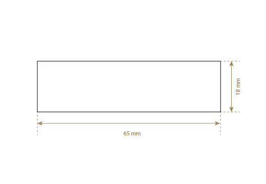 Eticheta din piele naturala Model EP-M55