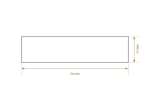 Eticheta din piele naturala Model EP-M57