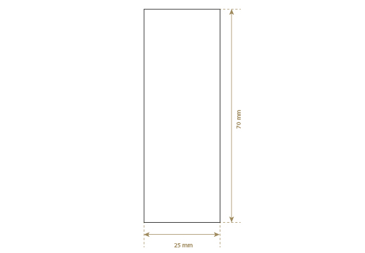 Eticheta din piele naturala Model EP-M60