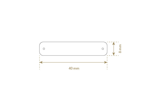 Eticheta din piele naturala Model EP-M7