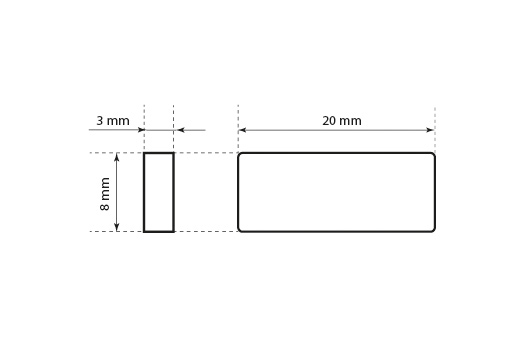 Sigiliu din plastic Model ST-M134