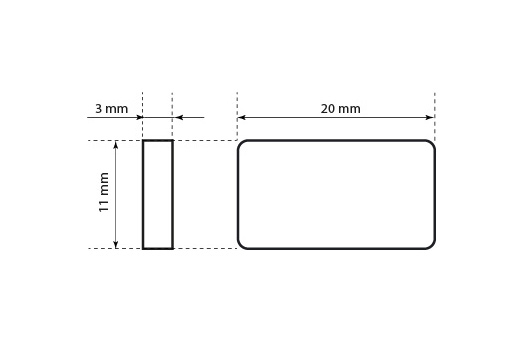 Sigiliu din plastic Model ST-M190