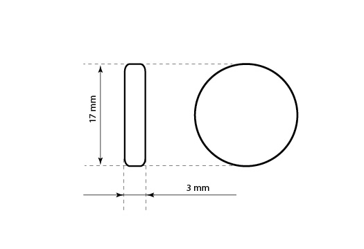 Sigiliu din plastic Model ST-M55