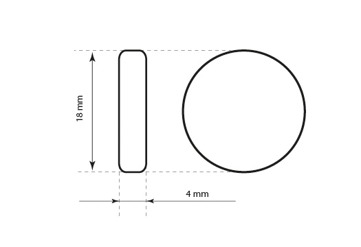 Sigiliu din plastic Model ST-M90