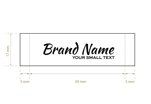 Eticheta textila tesuta Vogue Style Model WL-M22