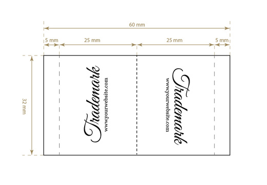 Eticheta textila tesuta Intense Style Model WL-M53