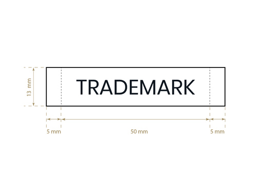 Eticheta tesuta Model WL-M79