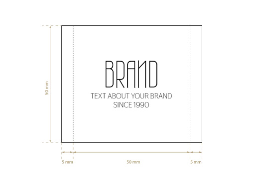 Eticheta textila tesuta Amazing Style Model WL-M97